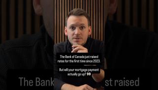 The Bank of Canada just raised rates for the first time since 2023