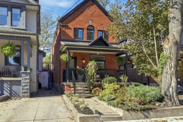 Just Listed | 46 Hendrick AveJust steps from St. Clair West, this 3+1 bedroom, 3 bathroom brick home offers the space families search for and rarely find in the neighbourhood. A spacious detached West Facing 25 X 135- 3 bdr oversized home with a backyard youll be proud of! This home has it all w/ two family/living areas, bathrooms on each floor. Enormous master bdr w/ custom closets, balcony walkout & upgraded air handlers for individual bedroom temperature control. Second and third bedroom are good size.  Fully renovated upstairs bathroom (incl. Steam Shower + Heated Floors). Oversized family room w/walkout to a sun drenched, west facing, fully fenced backyard!  Recently paved private driveway fits two cars. Basement suite can be used as In-law / Air/BnB or additional living space for the family. Natural gas line for a backyard bbq. Its a great house, in a great neighbourhood that combines liveability with immediate access to great food, excellent green space and a wonderful community.Listed: $1,880,000Agent: @cam_storeyteam #homeiswhereyourstoreybegins