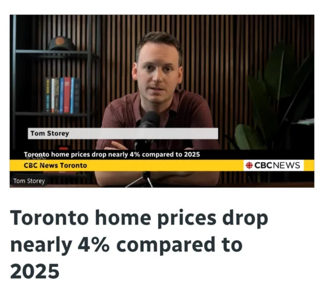 I spoke with CBC about the Toronto housing market on Sunday. World events have pushed bond yields up, driving fixed mortgage rates higher and making some buyers cautious. Lease volume is near record highs in Toronto. Freeholds properties are balanced, condos lean toward a buyers market, and we havent seen the bottom yet. Theres no speculation and very few investors, so this market is driven by end users with strong reasons to buy. This is the market we were all wishing for years ago, but Toronto will likely end up with the lowest sales volume weve seen since the year 2000.